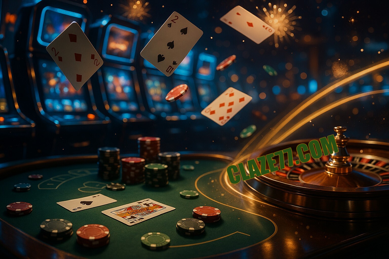 Jogos emocionantes no CLAZE77.COM